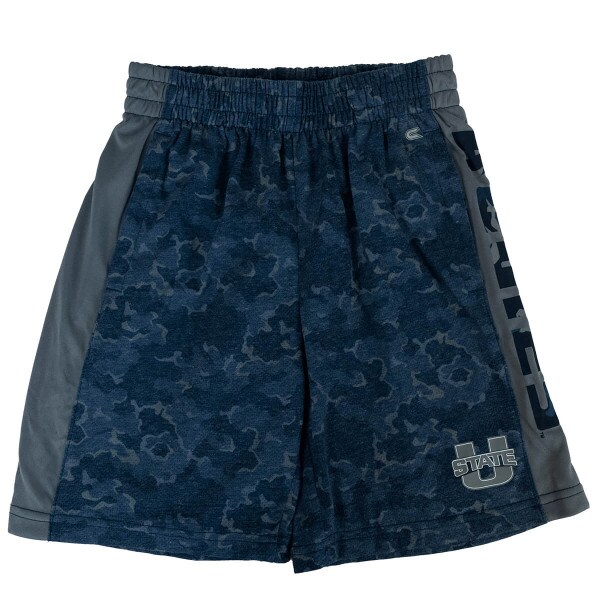 U-State Aggies Youth Camo Shorts